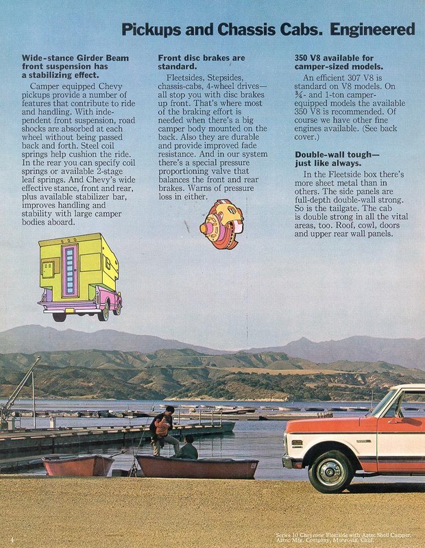 1972 Chevrolet Recreation Vehicles Brochure Page 18